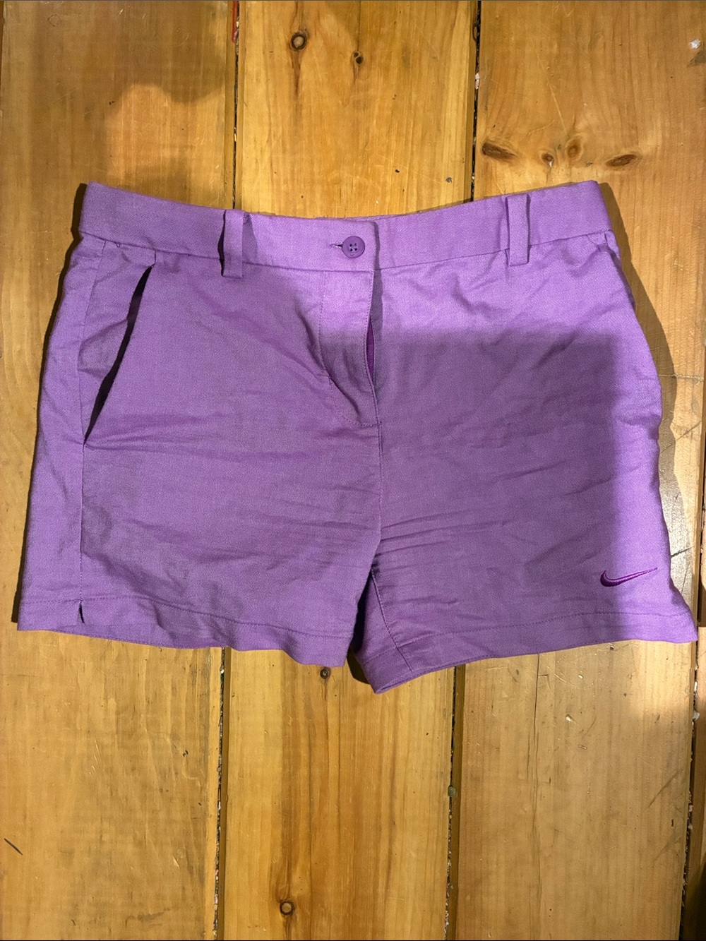 Nike Purple Women's Golf Shorts